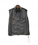 FUBUフブ）の古着「ベスト」｜グレー