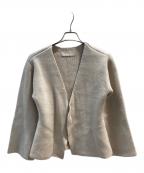 Plageプラージュ）の古着「WOOL FORM ジャケット」｜ベージュ