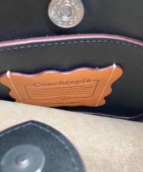 Coachtopia（コーチトピア）Coachtopia (コーチトピア) エルゴ バッグ スリーピー キャタピラー モチーフ ブラックの古着・服飾アイテム