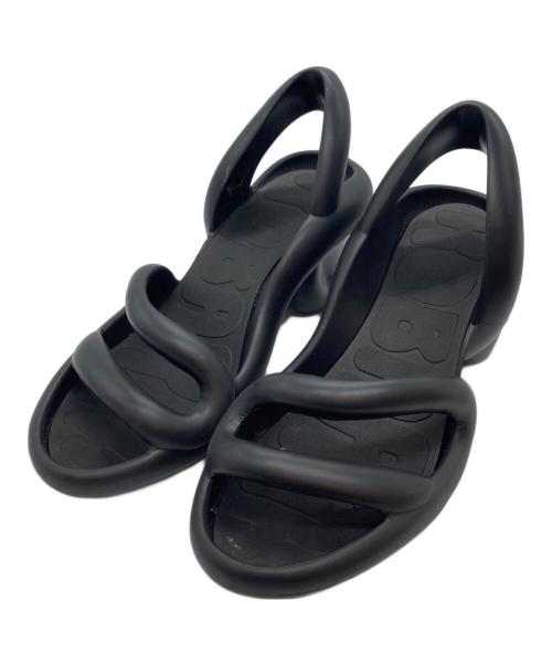CAMPER（カンペール）CAMPER (カンペール) KOBARAH ラバーサンダル ブラック サイズ:38の古着・服飾アイテム