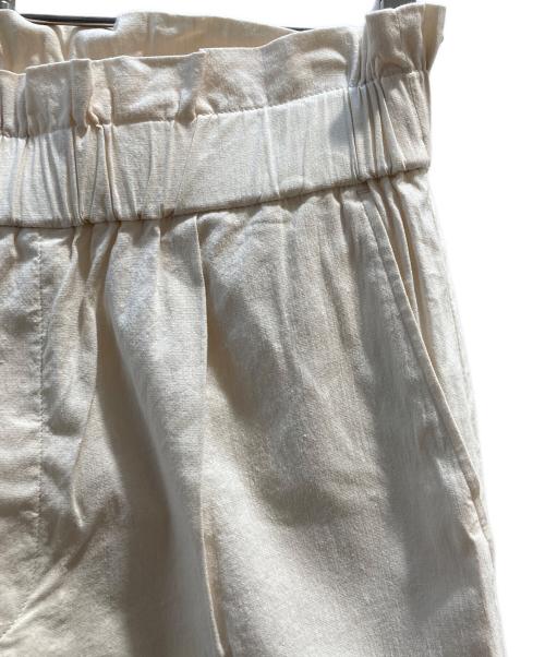 JOURNAL STANDARD（ジャーナルスタンダード）JOURNAL STANDARD (ジャーナルスタンダード) ウォッシャブルコットンリネンVIS ストレートパンツ アイボリー サイズ:36の古着・服飾アイテム