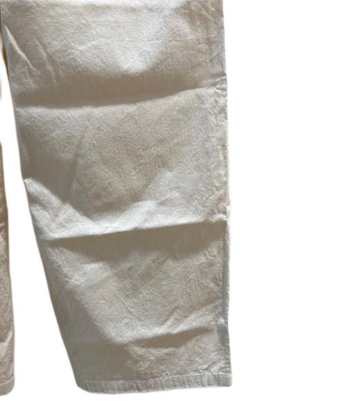 JOURNAL STANDARD（ジャーナルスタンダード）JOURNAL STANDARD (ジャーナルスタンダード) ウォッシャブルコットンリネンVIS ストレートパンツ アイボリー サイズ:36の古着・服飾アイテム