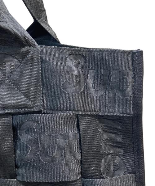 SUPREME（シュプリーム）Supreme (シュプリーム) 23ss Woven Large Tote ブラックの古着・服飾アイテム