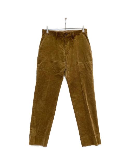 nano・universe（ナノ・ユニバース）nano・universe (ナノ・ユニバース) ダメリーノ ストレッチコーデュロイ セットアップ ブラウン サイズ:Ｍの古着・服飾アイテム