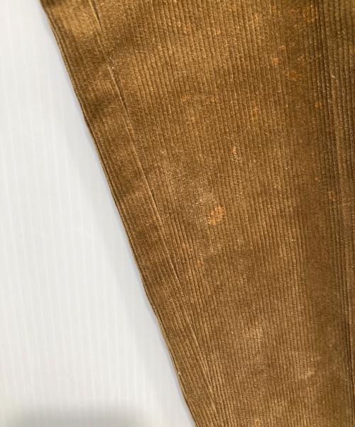 nano・universe（ナノ・ユニバース）nano・universe (ナノ・ユニバース) ダメリーノ ストレッチコーデュロイ セットアップ ブラウン サイズ:Ｍの古着・服飾アイテム