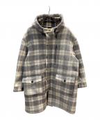 seven by sevenセブンバイセブン）の古着「FULL ZIP PARKA COAT フルジップパーカコート」｜ベージュ