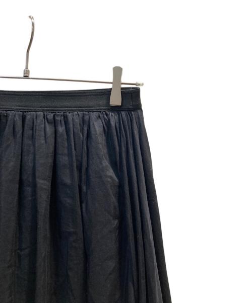 ROPE（ロペ）ROPE (ロペ) 【洗える】コットンシルクスカート ブラック サイズ:-の古着・服飾アイテム
