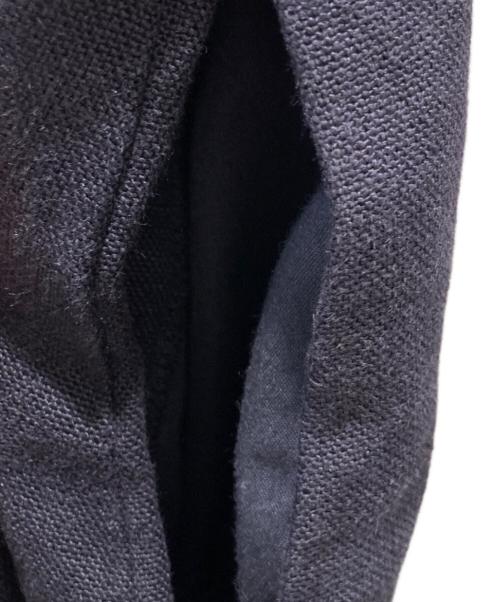 ROPE（ロペ）ROPE (ロペ) 尾州リネン ディープＶネックフレアワンピース グレー サイズ:38の古着・服飾アイテム