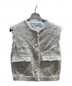 ROPEロペ）の古着「ツイードジレ」｜ベージュ