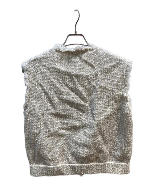 ROPE（ロペ）ROPE (ロペ) ツイードジレ ベージュ サイズ:Fの古着・服飾アイテム