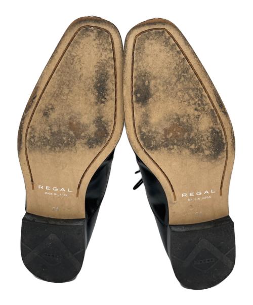 REGAL（リーガル）REGAL (リーガル) ストレートチップシューズ ブラック サイズ:24の古着・服飾アイテム