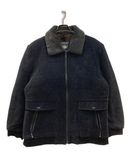 DKXBFLBEST（DKXBFLBEST）DKXBFLBEST (DKXBFLBEST) 中綿ジャケット ネイビー サイズ:XXLの古着・服飾アイテム