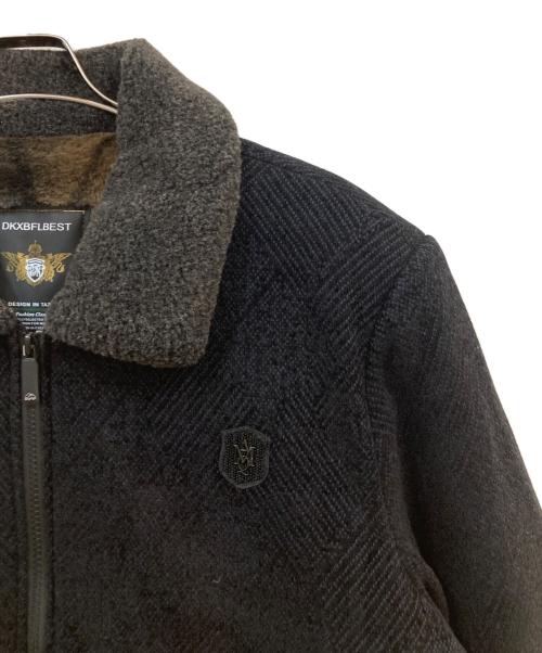 DKXBFLBEST（DKXBFLBEST）DKXBFLBEST (DKXBFLBEST) 中綿ジャケット ネイビー サイズ:XXLの古着・服飾アイテム