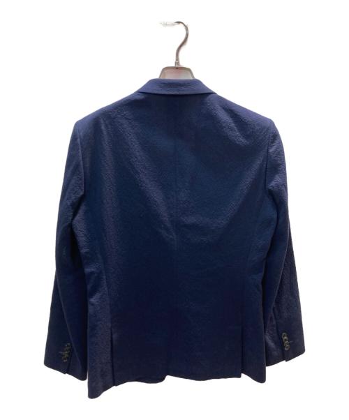PAUL SMITH（ポールスミス）Paul Smith (ポールスミス) SEERSUCKER JACKET ネイビー サイズ:Mの古着・服飾アイテム