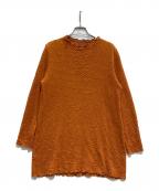 JURGEN LEHLヨーガンレール）の古着「ワッフルカットソーワンピース」｜ブラウン