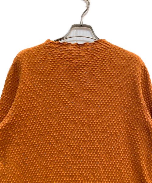 JURGEN LEHL（ヨーガンレール）JURGEN LEHL (ヨーガンレール) ワッフルカットソーワンピース ブラウン サイズ:Mの古着・服飾アイテム