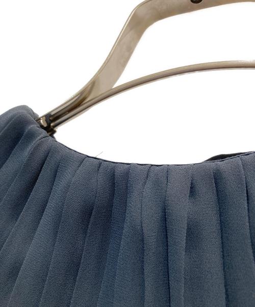 mizuiro-ind（ミズイロインド）mizuiro-ind (ミズイロインド) プリーツカラーシャツ ネイビー サイズ:ーの古着・服飾アイテム