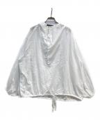 mizuiro-indミズイロインド）の古着「アノラックブラウス」｜ホワイト