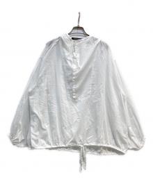 mizuiro-ind（ミズイロインド）の古着「アノラックブラウス」｜ホワイト