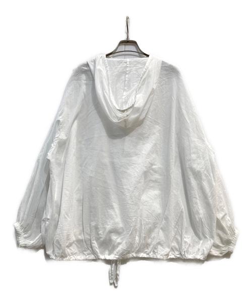 mizuiro-ind（ミズイロインド）mizuiro-ind (ミズイロインド) アノラックブラウス ホワイト サイズ:ーの古着・服飾アイテム
