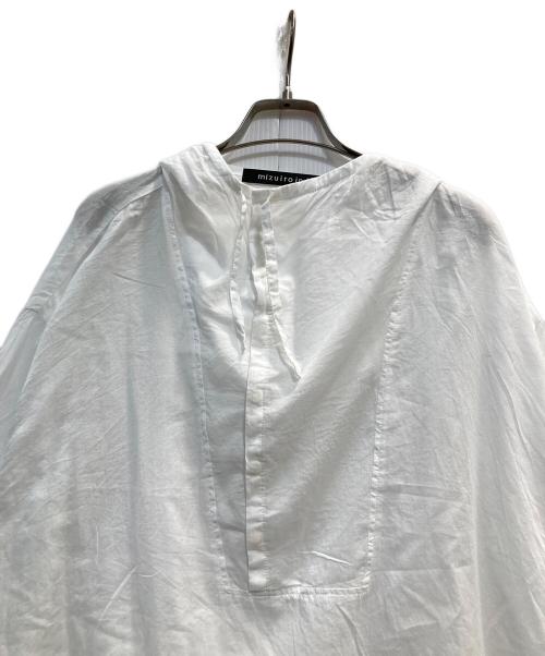 mizuiro-ind（ミズイロインド）mizuiro-ind (ミズイロインド) アノラックブラウス ホワイト サイズ:ーの古着・服飾アイテム