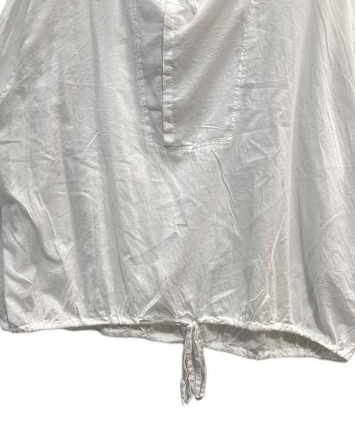 mizuiro-ind（ミズイロインド）mizuiro-ind (ミズイロインド) アノラックブラウス ホワイト サイズ:ーの古着・服飾アイテム