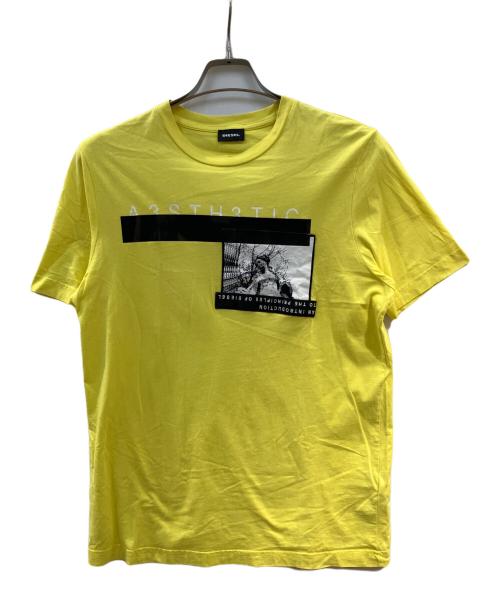 DIESEL（ディーゼル）DIESEL (ディーゼル) Tシャツ イエロー サイズ:Sの古着・服飾アイテム