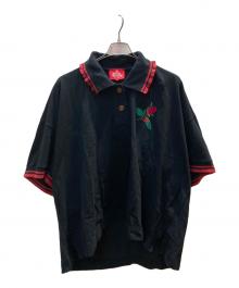 Vivienne Westwood RED LABEL（ヴィヴィアンウエストウッドレッドレーベル）の古着「ポロシャツ」｜ブラック