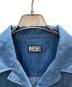 中古・古着 DIESEL (ディーゼル) デニムシャツワンピース インディゴ サイズ:XL：6000円