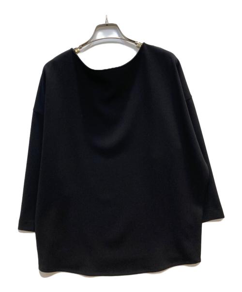 SOEJU（ソージュ）SOEJU (ソージュ) コクーンブラウス8分袖 ブラック サイズ:L 未使用品の古着・服飾アイテム