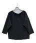 SOEJU（ソージュ）の古着「コクーンブラウス8分袖」｜ブラック
