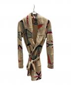 RALPH LAURENラルフローレン）の古着「ロングカーディガン」｜ベージュ