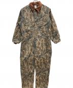 CarHarttカーハート）の古着「ダック地リアルツリーカモオールインワン」｜ブラウン