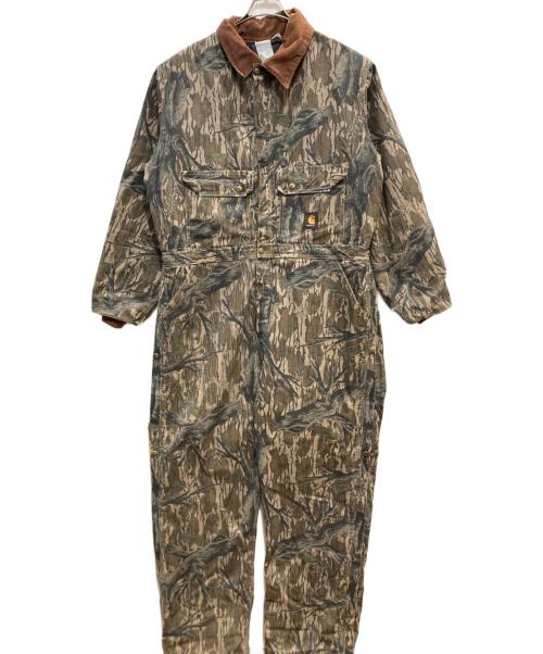CarHartt（カーハート）CarHartt (カーハート) ダック地リアルツリーカモオールインワン ブラウン サイズ:ーの古着・服飾アイテム