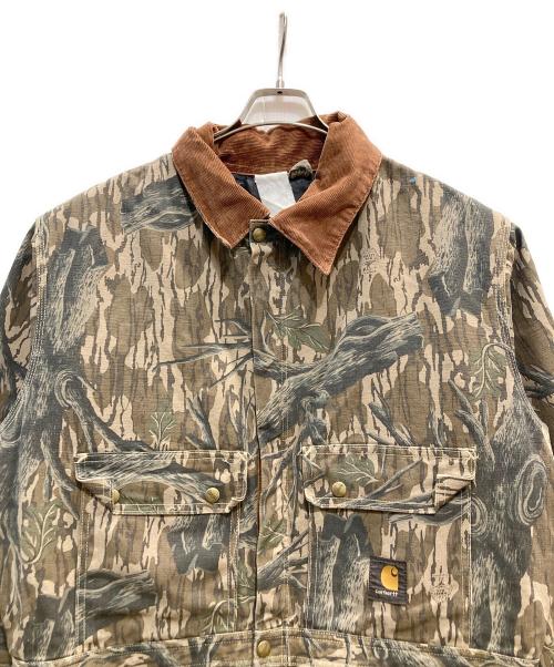 CarHartt（カーハート）CarHartt (カーハート) ダック地リアルツリーカモオールインワン ブラウン サイズ:ーの古着・服飾アイテム