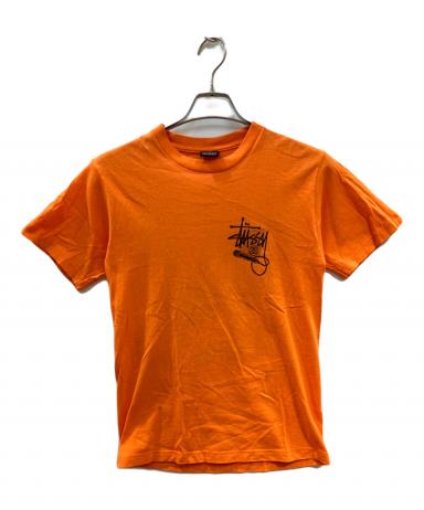 中古・古着通販】stussy (ステューシー) Tシャツ オレンジ サイズ:S