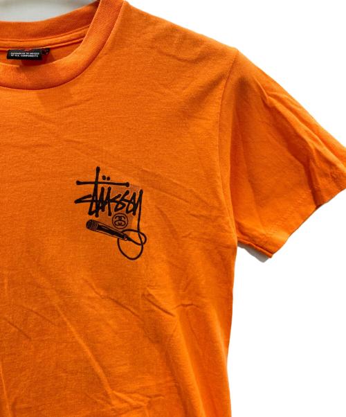 stussy（ステューシー）stussy (ステューシー) Tシャツ オレンジ サイズ:Sの古着・服飾アイテム