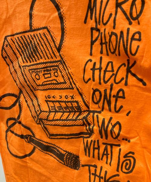 stussy（ステューシー）stussy (ステューシー) Tシャツ オレンジ サイズ:Sの古着・服飾アイテム