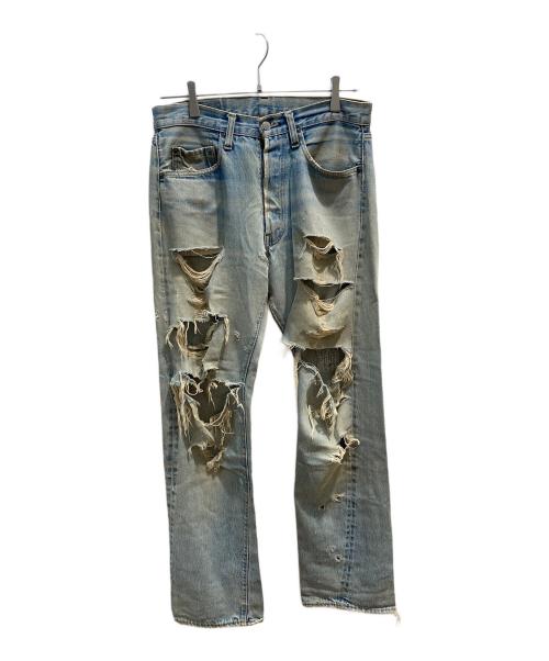 LEVI'S（リーバイス）LEVI'S (リーバイス) 66後期 クラッシュデニムパンツ インディゴ サイズ:W32の古着・服飾アイテム