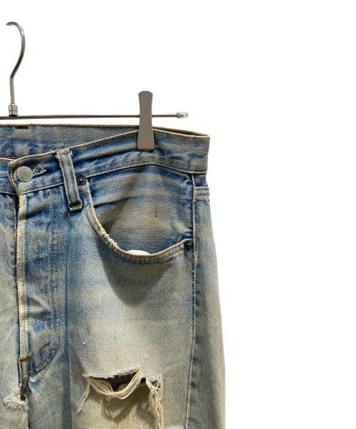 LEVI'S（リーバイス）LEVI'S (リーバイス) 66後期 クラッシュデニムパンツ インディゴ サイズ:W32の古着・服飾アイテム