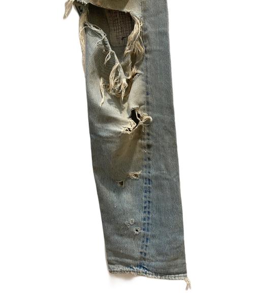 LEVI'S（リーバイス）LEVI'S (リーバイス) 66後期 クラッシュデニムパンツ インディゴ サイズ:W32の古着・服飾アイテム