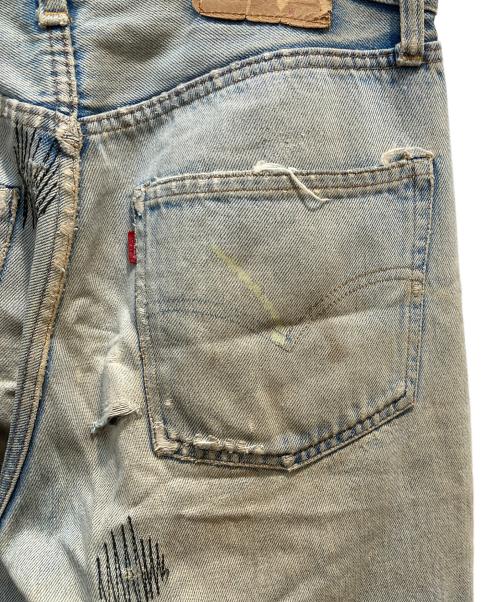 LEVI'S（リーバイス）LEVI'S (リーバイス) 66後期 クラッシュデニムパンツ インディゴ サイズ:W32の古着・服飾アイテム