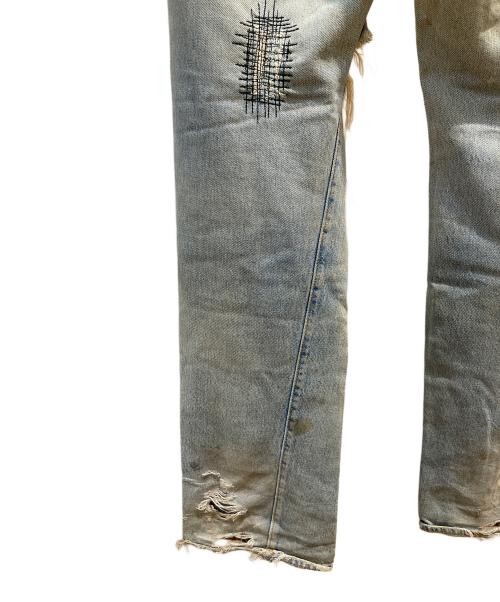 LEVI'S（リーバイス）LEVI'S (リーバイス) 66後期 クラッシュデニムパンツ インディゴ サイズ:W32の古着・服飾アイテム