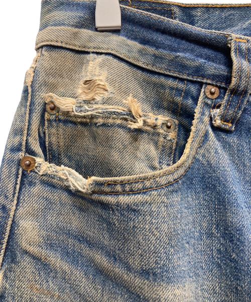 LEVI'S（リーバイス）LEVI'S (リーバイス) カットオフデニムパンツ インディゴ サイズ:83.5cm(W33)の古着・服飾アイテム