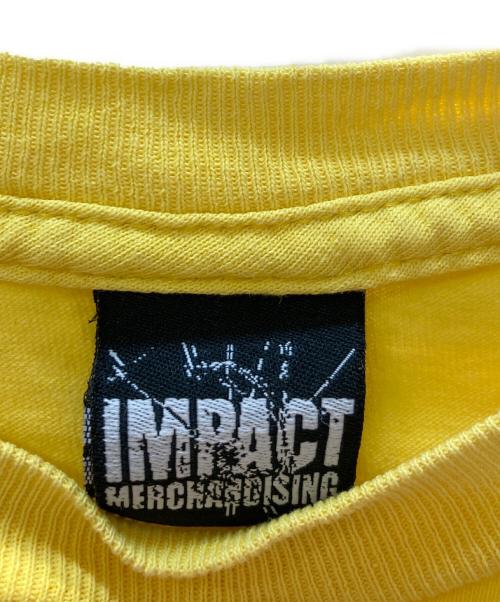 impact（インパクト）impact (インパクト) 90s Tシャツ イエロー サイズ:Sの古着・服飾アイテム