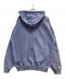 X-LARGE (エクストララージ) PIGMENT DYED EMBOSS LOGO ZIP HOODED SWEAT ネイビー サイズ:Ｍ：6000円