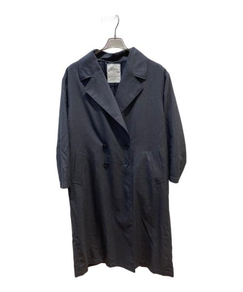 Lisiere（リジェール）Lisiere (リジェール) カシミヤ混ウールトレンチコート グレー サイズ:38の古着・服飾アイテム