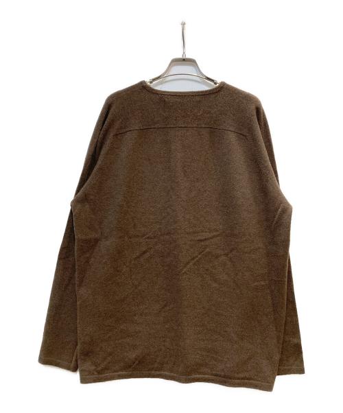 walenode（ウェルノード）walenode (ウェルノード) ヤクニット ブラウン サイズ:ーの古着・服飾アイテム