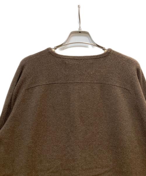 walenode（ウェルノード）walenode (ウェルノード) ヤクニット ブラウン サイズ:ーの古着・服飾アイテム
