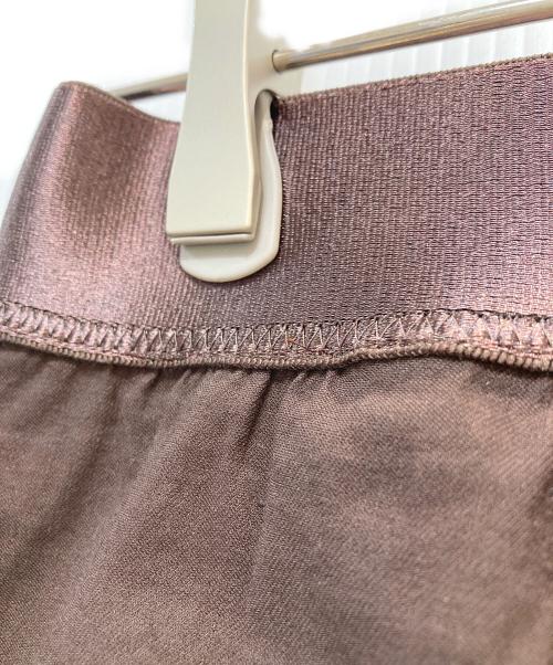 MUSE de Deuxieme Classe（ミューズ ドゥーズィエム クラス）MUSE de Deuxieme Classe (ミューズ ドゥーズィエム クラス) STRETCH TWILL タックパンツ ブラウン サイズ:38の古着・服飾アイテム